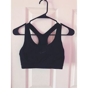 Nike Black Sports Bra